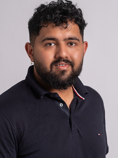 Portrait photograph of staff memeber, Shashank Tiwari